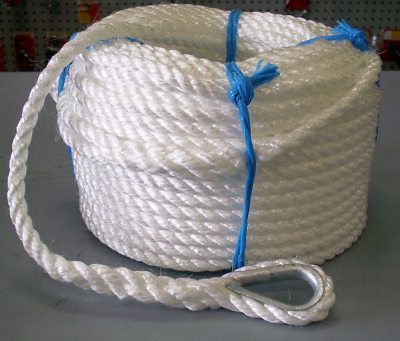 silver Anchor Rope