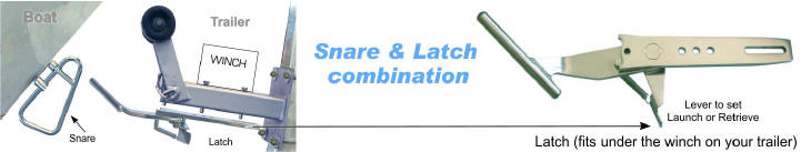 latch snare comb